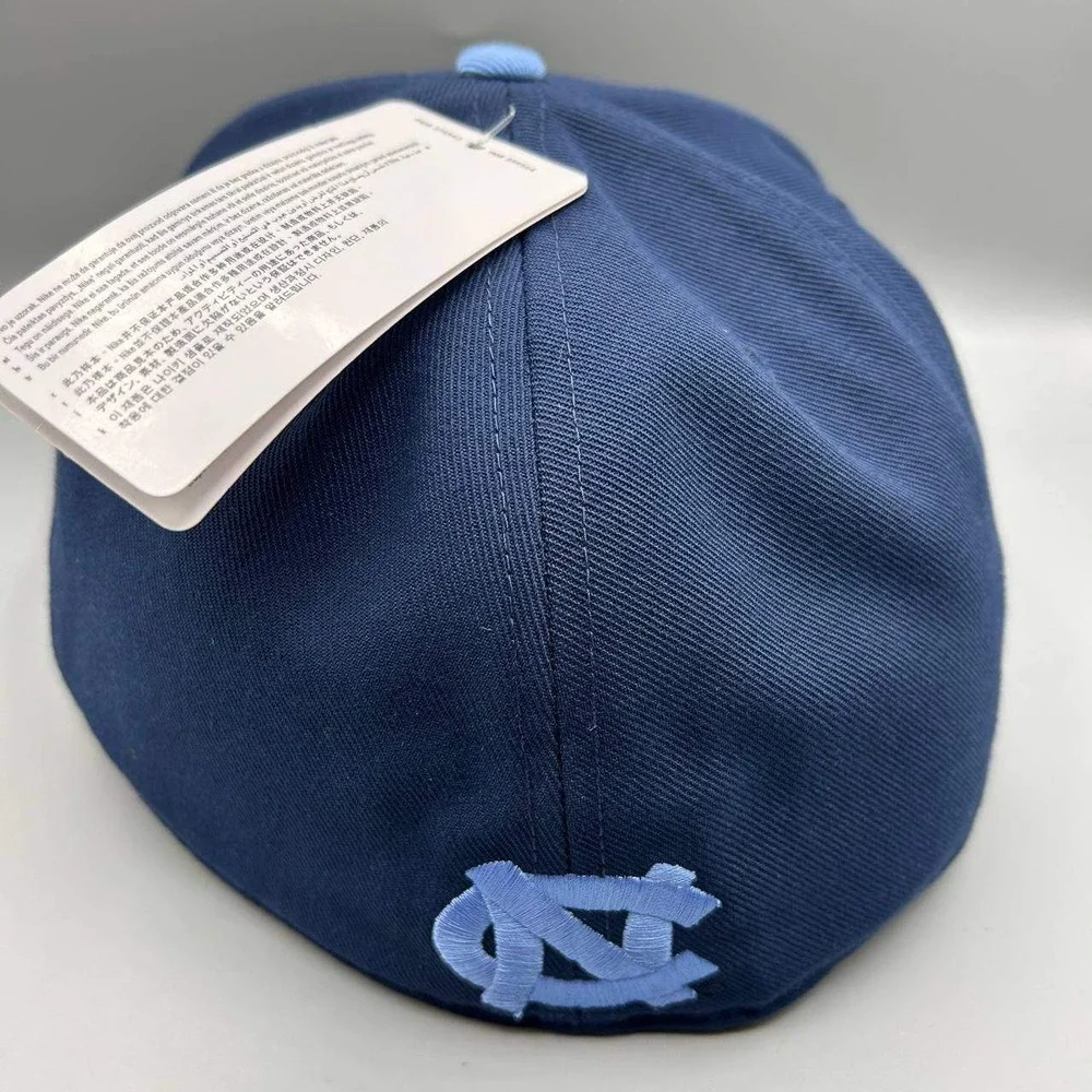 Air Jordan Pro North Carolina Tar Heels Dri-Fit Hat Men 7 1/2 Jumpman Fitted New